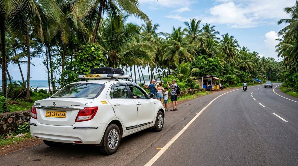 Maruti Dzire Sedan Taxi Goa